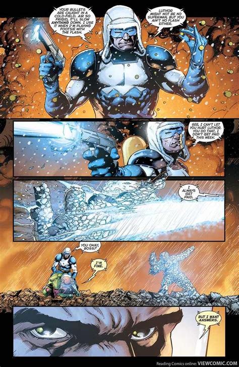 Captain Cold Is Such A Boss Comic Book Pages Leonard Snart Dc
