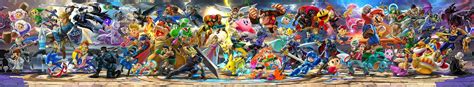 The Smash Bros Ultimate Mural Smashbros