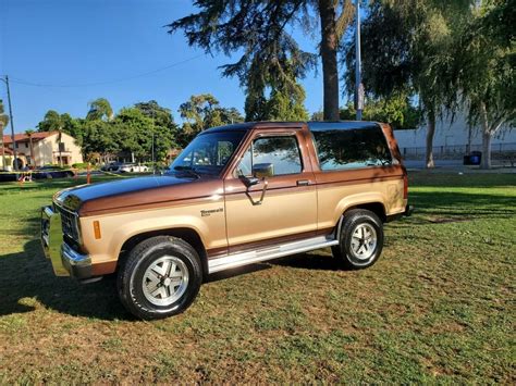 1987 Ford Bronco Ii Suv Brown 4wd Automatic Classic Ford Bronco Ii