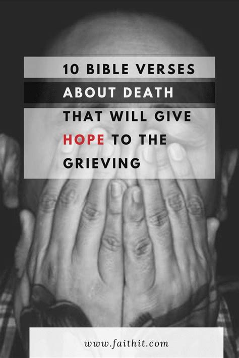 10 Bible Verses About Hope In Death For The Grieving