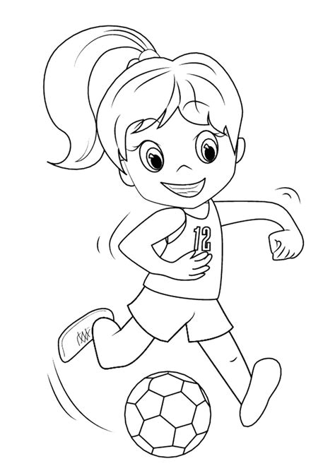Free And Easy To Print Soccer Coloring Pages Sports Coloring Pages