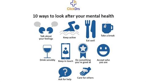 10 ways to look after your mental health youtube