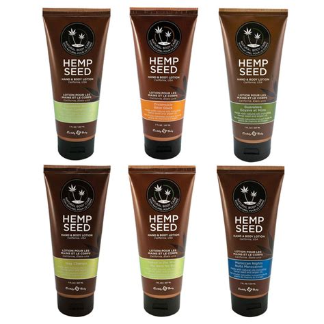 Earthly Body Hemp Seed Hand And Body Lotion 7oz Asst 24pc Kit