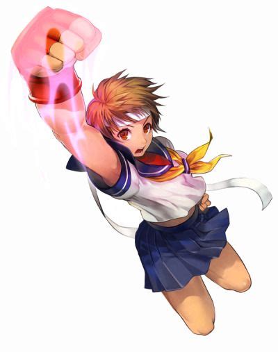Sakura Kasugano Sakura Street Fighter Kasugano Marvel Vs Capcom