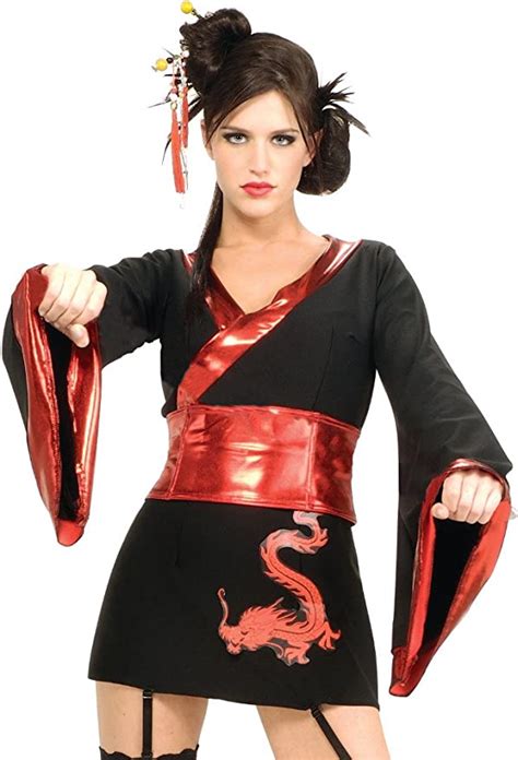 Womens Deluxe Sexy Samurai Ninja Warrior Adult Costume