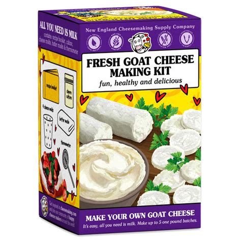 Goat Cheese Making Kit How To Make Cheese Cheese Making