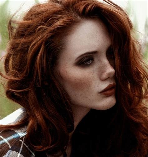 More variations of auburn hair! The magic mix of red hair, freckles and light eyes. | Hair ...