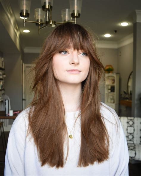 30 Curtain Bangs For A Chic And Cozy Look For 2022 Medium Long Hair Short Hair Styles