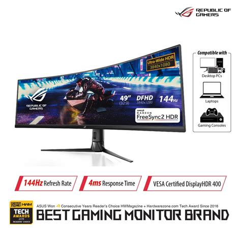 Jual Asus Rog Strix Xg49vq 49 Super Ultra Wide Hdr 144hz Gaming