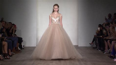 Musette bridal, a bridal boutique in boston, offers a variety of designer gowns designer lazaro perez, is best known for his signature beading, use of texture, and creation of dramatic silhouettes. Lazaro Bridal Style 3816 - YouTube