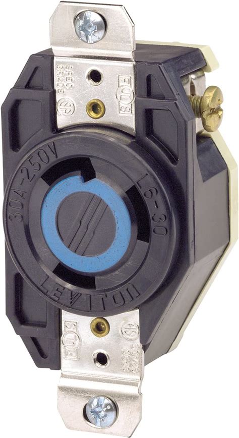 Leviton 2620 30 Amp 250 Volt Flush Mounting Locking