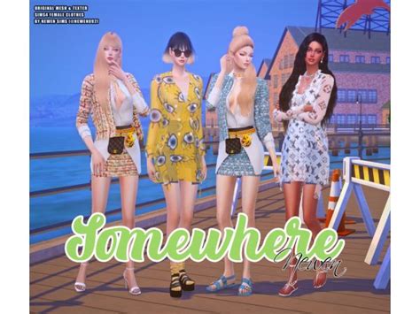 Somewhere Set By Newen092 The Sims 4 Download Simsdomination Sims