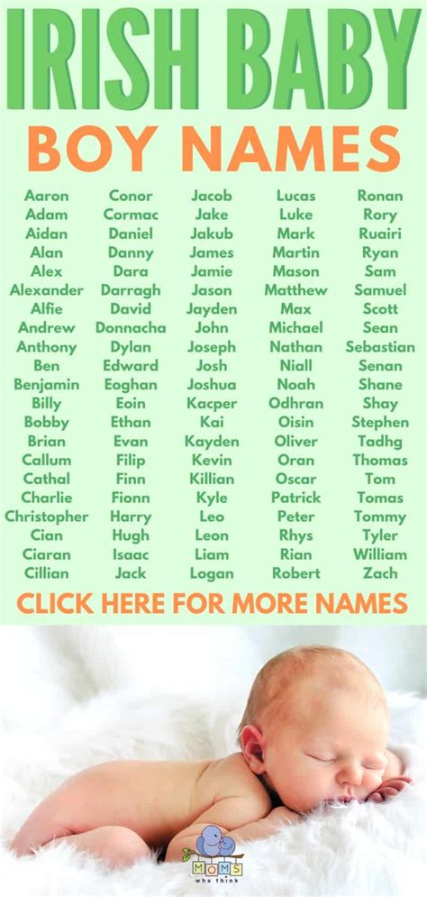 Irish Baby Boys Names