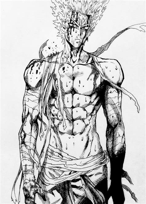 Garou From One Punch Man Hes My Fav Character Manga De One Punch Man Arte De Cómics Arte De