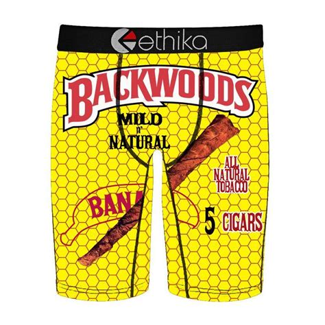 Backwoodsandbee Yellow Ethika Wholesale Mens Underwear In Stock Nk028