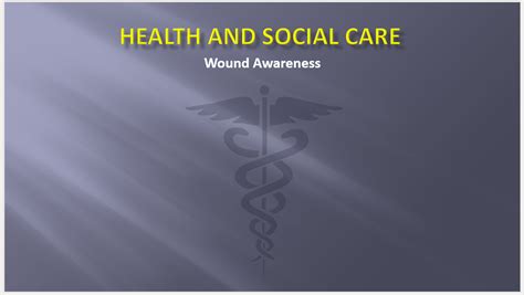 Basic Wound Care Health And Social Care Training Resources