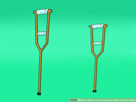 How To Make Your Crutches More Comfortable 9 Steps