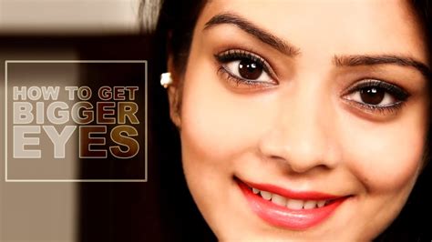 How To Make Your Eyes Look Bigger Bigger Eyes Make Up Tutorial Tricks For Bigger Eyes Youtube