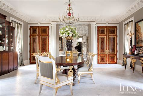 Classical European Dining Room Luxe Interiors Design