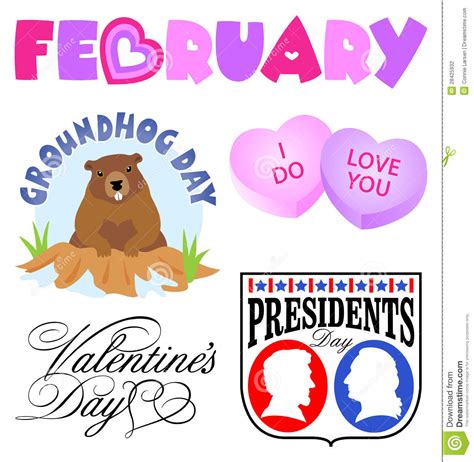 18 Free February Clip Art Clipartlook