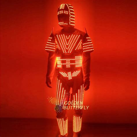 Buy Led Suits Glowing Clothing 2017 Hat Fashion Luminous Costumes Talent Show