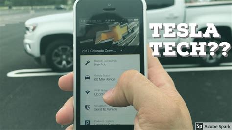 Ut all of the new things you can do with this mobile app! Does my Chevy Colorado have Tesla's tech?? My Chevrolet ...