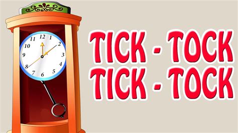Tick Tock Tick Tock Merrily Sings The Clock Youtube