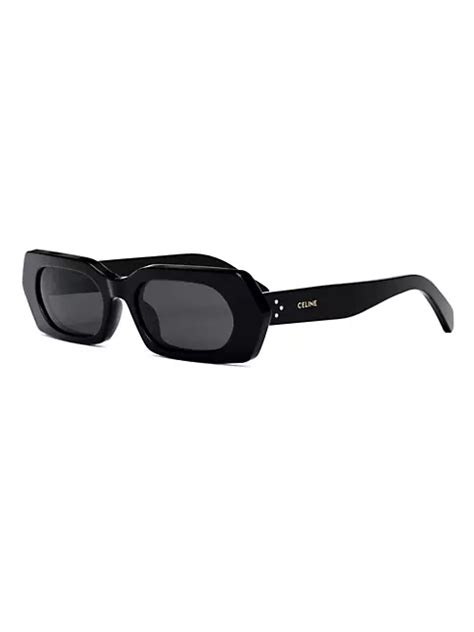 Shop Celine Bold 3 Dots 51mm Geometric Sunglasses Saks Fifth Avenue