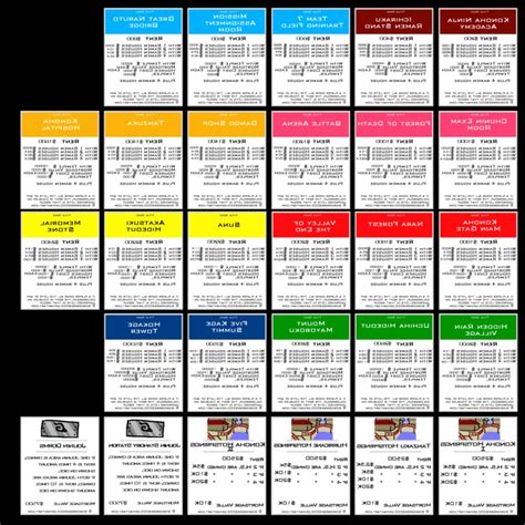 Produced in series, such cards could involve licensed properties from films or television … Printable monopoly property cards - Printable cards