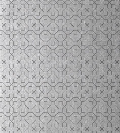 Farris Grey On Silver Wallpaper Geometric Resource 2