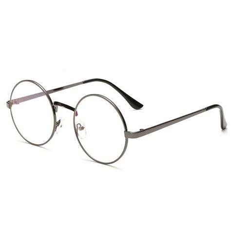 Geeky Round Clear Lens Glasses Boogzel Apparel