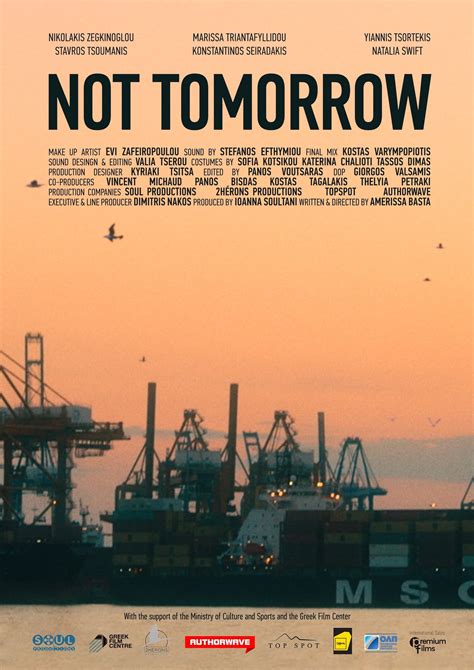 Not Tomorrow 2022 Posters — The Movie Database Tmdb