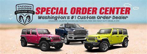 Welcome To Tacoma Dodge Chrysler Jeep Ram Top Car Dealerships In