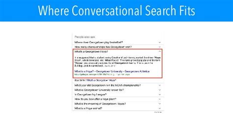 Conversational Search From Km World Enterprise Search And Discovery