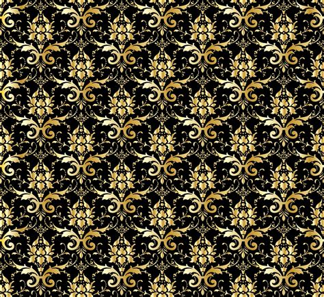 Download Damask Wallpaper Black And Gold Gallery