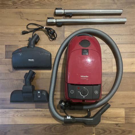 Miele S444i White Pearl Canister Vacuum And Attachments Ebay