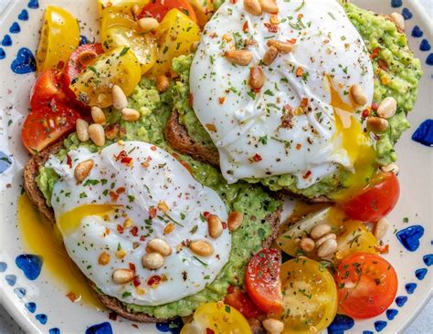 Easy Poached Egg Avocado Toast For Clean Eating Mornings Clean Food