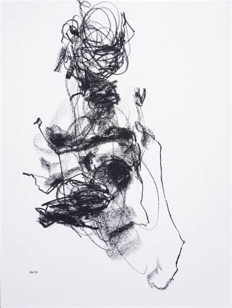 Expressive Abstract Figure Art Drawing 291 By Derekoverfieldart Figure