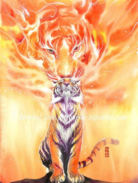 I Create Animal Spirits Trough Watercolor Tiger Art Big Cats Art