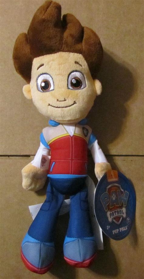 Nickelodeon Paw Patrol Ryder Plush Toy Pup Pals Nwt 11 Inch