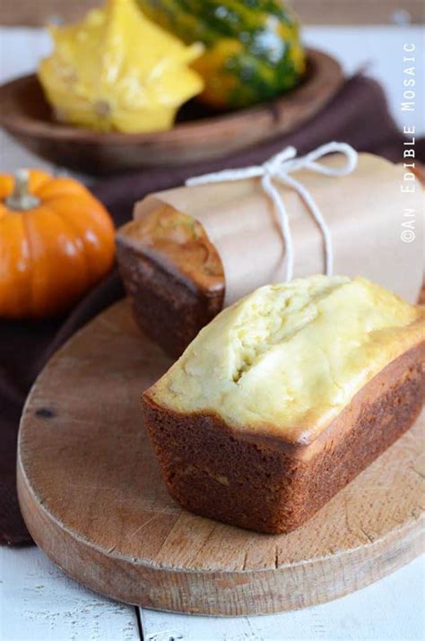 Easy Pumpkin Cheesecake Bread Recipe An Edible Mosaic