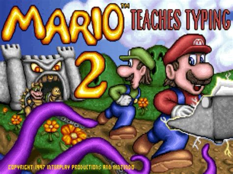 Mario Teaches Typing 2 Screenshots For Windows Mobygames