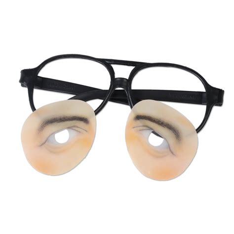 Crazy Joke Glasses Sexed Eye Prank Wacky Funny Dress Halloween Glasses