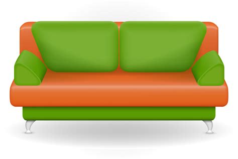 Sofa Furniture Vector Illustration 515037 Vector Art At Vecteezy