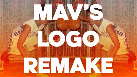 Recreating Mavs Phenomenal Basketball Logo Youtube