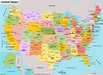 USA Map | Maps of the United States of America