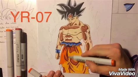 Comment Dessiner Son Goku Ultra Instinct Dbs Youtube