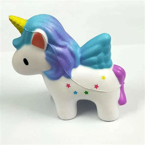 Kawaii Unicorn Squishy Toys Slow Rising Fun Soft Squeeze Cartoon Doll
