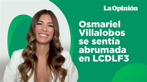Osmariel Villalobos dice que no ha podido dormir después de La Casa De