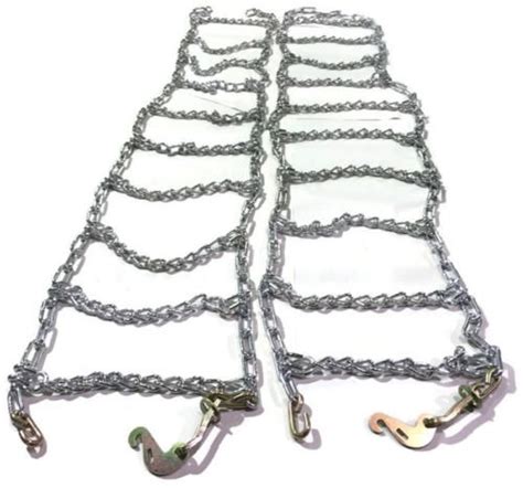 Skid Steer Uni Loader Snow Tire Chains Twist Link Hardened 10 165